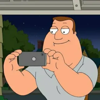 ▪️ 7b594509 Joe Swanson Family Guy Desenho animado, Joe Swanson, Uma Família da Pesada, Animação telegram sticker