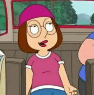 ▪️ bbd744c8 Meg Griffin Family Guy desenho animado, animado, sitcom, Meg, Griffin telegram sticker