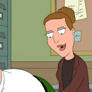 ▪️ d5130561 Family Guy desenho animado, personagem feminina, animação telegram sticker