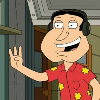 ▪️ feee50b1 Quagmire Family Guy Desenho animado, Animação, Personagem, Comédia, Animação adulta telegram sticker