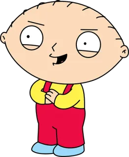 😏 7aebe74b Stewie Griffin Family Guy stewie, family guy, cartone animato, bambino telegram sticker