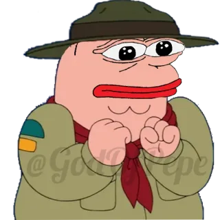 🐸 19f8edde Pepe the Frog @GodApepe pepe, frosch, meme, internet-meme, cartoon, charakter whatsapp sticker
