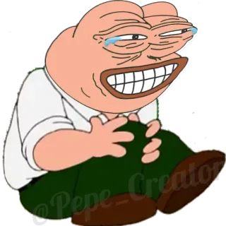 🐸 3ebae622 Pepe the Frog @Pepe_Creator Meme, Internetkultur, Frosch, Pepe whatsapp sticker
