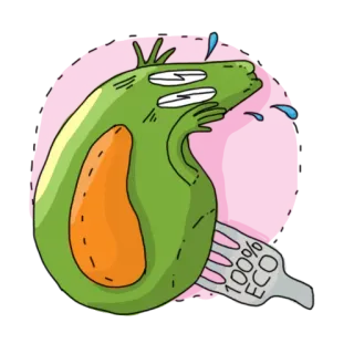 Fancy Vegan telegram stickers