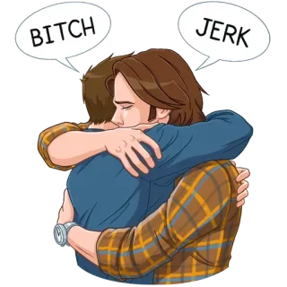 🤗 63cf2fe6 BITCH
JERK uścisk, przyjaźń, przekleństwo, obelga, kreskówka telegram sticker