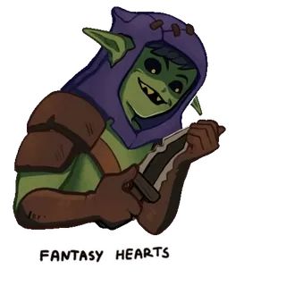 Игра @fantasy_hearts telegram stickers