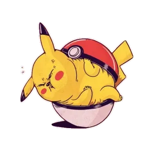 😋 223bde10 Pikachu Pokemon pokemon, pikachu, süß, lustig, fanart, anime, manga telegram sticker