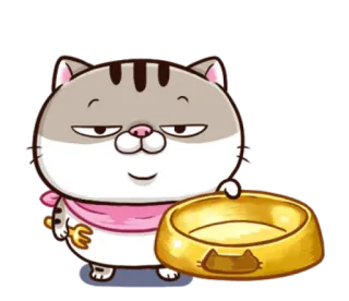 🙂 41c6a9c6 cat, animal, sticker, cute, pet, funny telegram sticker