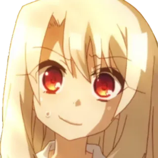 😓 3205e283 Illyasviel von Einzbern Fate/kaleid liner Prisma Illya 动漫, 女孩, 伊莉雅, Fate, 魔法少女伊莉雅, 伊莉雅丝菲尔 telegram sticker