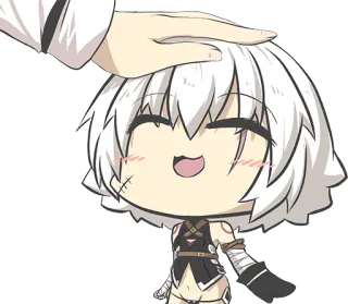 🥰 0cc8df10 Anime, Chibi, Klepanie, Słodkie telegram sticker