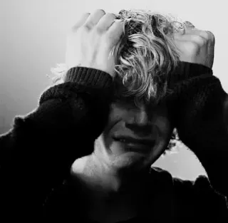 📎 0850db6e sad, emotional, crying, distressed, upset telegram sticker