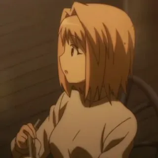 😯 5052d7bf 动漫, 女孩, 角色, 插画 telegram sticker