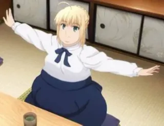 Waifu American Edition • @CozyFocx telegram stickers