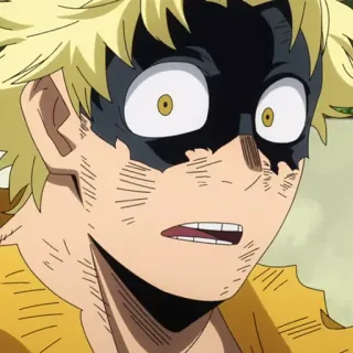 💛 0b31d751 Denki Kaminari My Hero Academia Anime, Karakter, My Hero Academia, Denki Kaminari, Manga telegram sticker