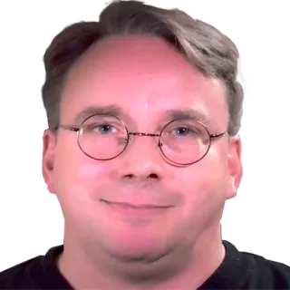 Linus Torvalds (@stickers_by_utya) whatsapp stickers