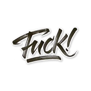 💔 1bc13103 Fuck! คำหยาบ, คำไม่สุภาพ, ส่อเสียด, หยาบคาย telegram sticker