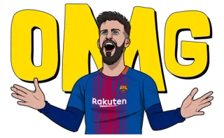FC Barcelona 2017/18 (@barcelona) telegram stickers