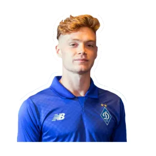 👱 366a8855 足球运动员, 体育, 足球, 运动员, 基辅迪纳摩 telegram sticker