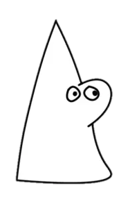 😡 1e8baa49 Kreskówka, Rysunek, Postać, Biały, Prosty telegram sticker