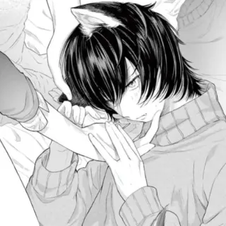 🎬 0647ca9d Anime, Manga, Neko, Kucing, Anak laki-laki telegram sticker