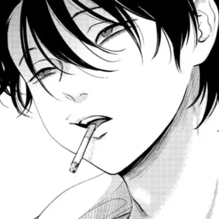 🎬 a5982b53 rokok, merokok, anime, manga, karakter telegram sticker