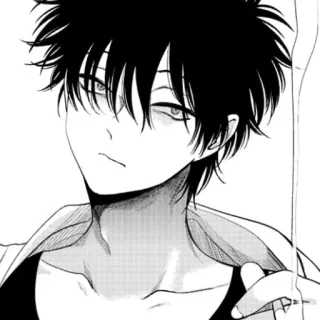 🎬 fdbea4ec Anime, Manga, Koki, Ekspresi datar, Rambut hitam telegram sticker