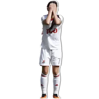 😫 15ef30ae calciatrice, sport, donna, atleta, femminile whatsapp sticker