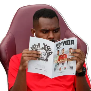 📖 ce07e170 МЫ lettura, rivista, persona, uomo, russo, noi whatsapp sticker