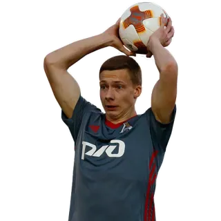 ⚽️ d6f97585 calcio, giocatore, sport whatsapp sticker