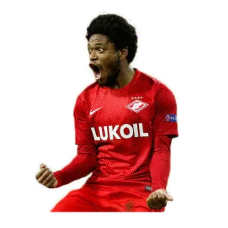 😤 4457e1ba LUKOIL soccer, football, athlete, sports, celebration telegram sticker
