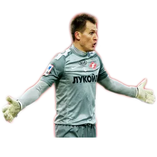 👐 2d22009e soccer, goalkeeper, athlete, sports, football telegram sticker