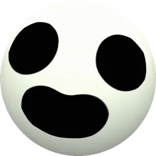 👻 3905e747 fantôme, halloween, effrayant, sinistre, visage, monstre whatsapp sticker