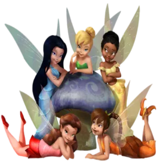 👥 5c609c9f fairy, fantasy, wings, cartoon, magical, characters telegram sticker