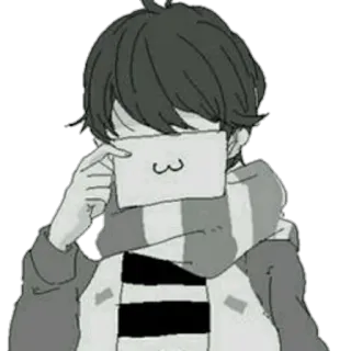 😚 ba09edbe anime, cute, sticker, kawaii, manga telegram sticker