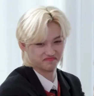 🤢 9428e3ac Felix kpop, straykids, ไอดอล, ตลก, มีม, สีหน้า whatsapp sticker