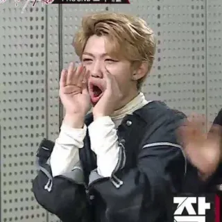 😫 c3d0be43 Felix kpop, กรีดร้อง, ไอดอล, stray kids, skz whatsapp sticker