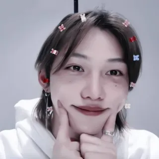 🐣 a3b60d89 ภาพเหมือน, เคป็อป, ไอดอล, คน, ผู้ชาย, หน้า telegram sticker