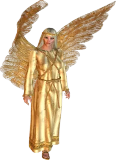 😕 24eab90f นางฟ้า, ปีก, สีทอง, ผู้หญิง, ศาสนา, จิตวิญญาณ telegram sticker