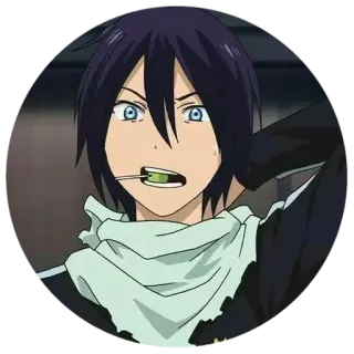 Бог Ято by @fStikBot telegram stickers