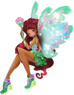 🧚‍♀ 7eea456e wróżka, magia, skrzydła, fantasy telegram sticker