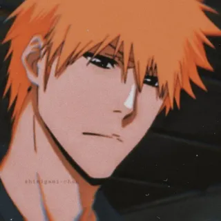 🔥 2f2f048e Ichigo Bleach shinigami-chan Anime, Ichigo, Bleach, Nhân vật, Manga telegram sticker
