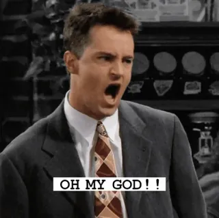 😳 79264db2 OH MY GOD!! o mój boże, szok, niespodzianka, wyraz twarzy, reakcja telegram sticker