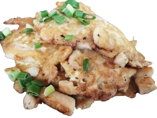 🍴 715b9bd9 makanan, omelet, telur, daun bawang, sarapan, makan siang, camilan telegram sticker