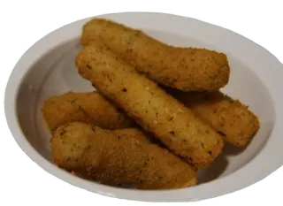 🧀 9b54ef85 Mozzarella stik, Keju goreng, Makanan pembuka, Cemilan, Makanan, Makanan Italia telegram sticker