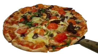 🍕 b3a1b4b9 Pizza, Makanan, Masakan Italia, Makanan, Tomat, Keju telegram sticker