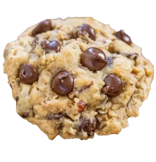 🍪 cb37b94c kue kering, choco chip, makanan penutup, manisan, dipanggang, makanan telegram sticker