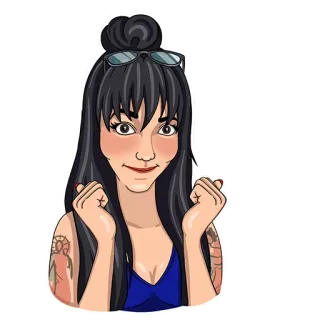 fialkovskaya_yana telegram stickers