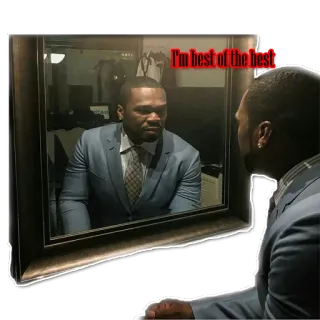 50 Cent whatsapp stickers