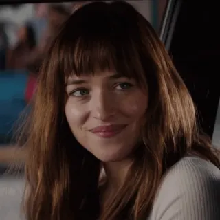 🍂 46297b41 phụ nữ, diễn viên, chân dung, Dakota Johnson telegram sticker