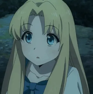 🦋 3c9a2c15 Filo The Rising of the Shield Hero Anime, ragazza, capelli biondi, occhi azzurri, Filo, Rising of the Shield Hero, carina telegram sticker